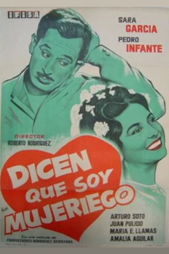 Dicen que soy mujeriego movie poster