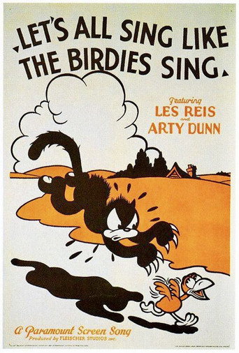 Let's All Sing Like the Birdies Sing movie poster
