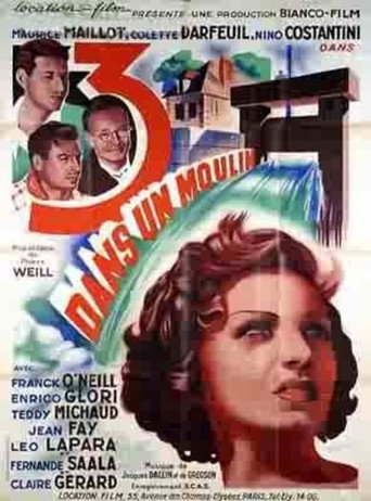 Trois dans un moulin movie poster