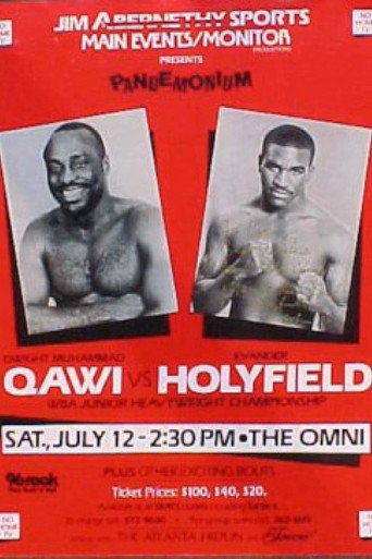 Dwight Muhammad Qawi vs. Evander Holyfield movie poster