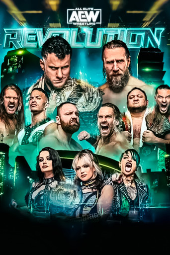 AEW Revolution 2023 movie poster