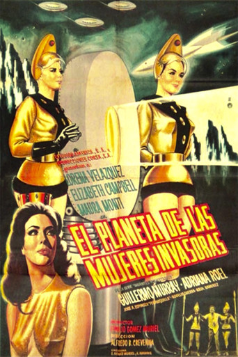 Planet of the Female Invaders movie poster