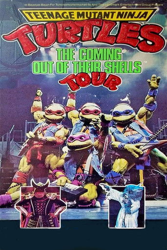 Teenage Mutant Ninja Turtles: The Coming Out of Their Shells Tour movie poster