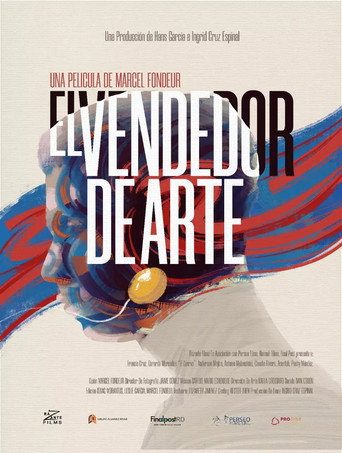 El vendedor de arte movie poster