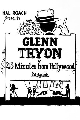 45 Minutes from Hollywood movie poster