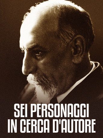 Sei personaggi in cerca d'autore movie poster