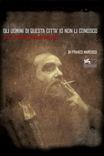 I Don't Know the Men of this City movie poster