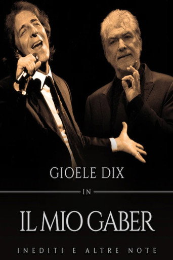 Il mio Gaber movie poster