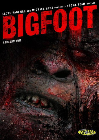 Bigfoot movie poster