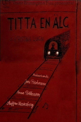 Titta en älg movie poster