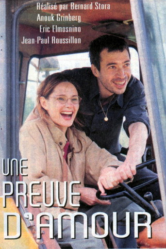 Une preuve d'amour movie poster