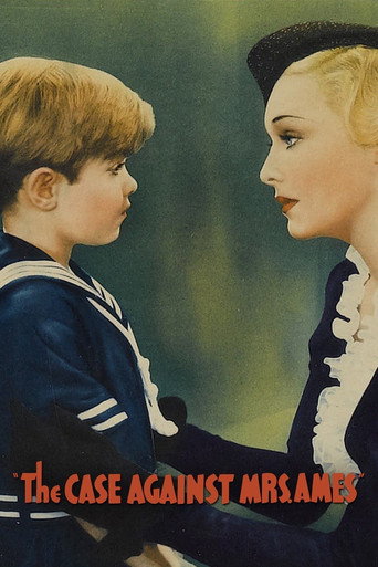 The Case Against Mrs. Ames movie poster