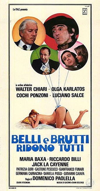 Belli e brutti ridono tutti movie poster
