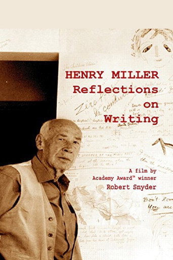Henry Miller: Reflections on Writing movie poster
