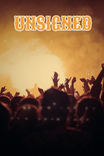 Unsigned movie poster
