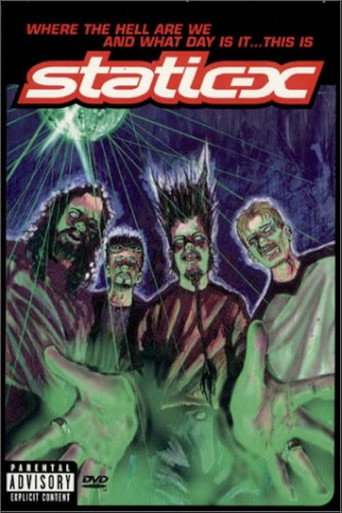 Where the Hell Are We and What Day Is It... This Is Static-X movie poster