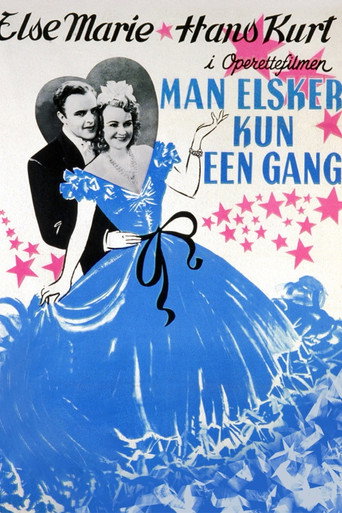 Man elsker kun een gang movie poster