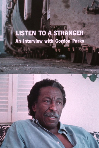 Listen to a Stranger: An Interview with Gordon Parks movie poster