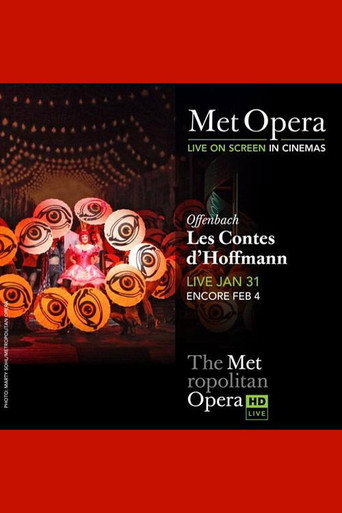 The Metropolitan Opera: The Tales of Hoffmann movie poster