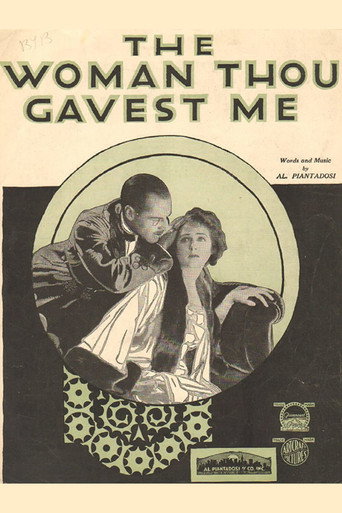 The Woman Thou Gavest Me movie poster