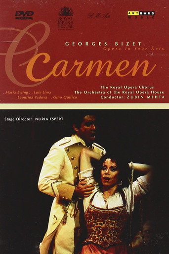 Carmen by Georges Bizet movie poster