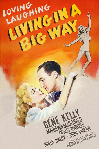 Living in a Big Way movie poster