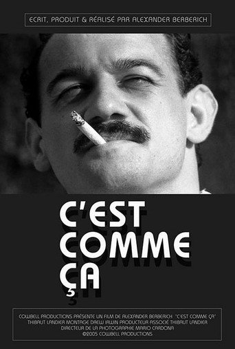 C'est comme ça movie poster