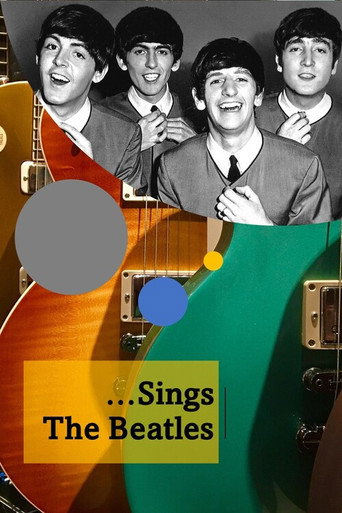...Sings the Beatles movie poster
