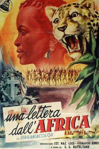 Una lettera dall'Africa movie poster
