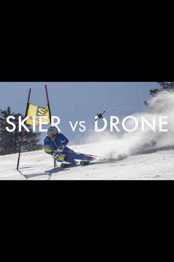 Skier vs Drone movie poster