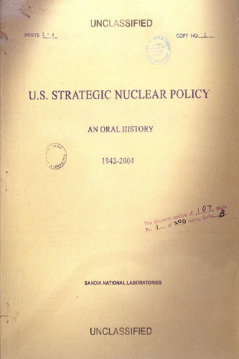 U.S. Strategic Nuclear Policy movie poster
