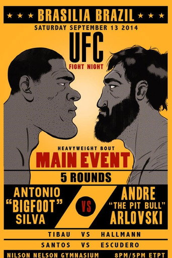 UFC Fight Night: Bigfoot vs. Arlovski movie poster