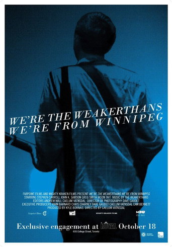 We're the Weakerthans, We're from Winnipeg movie poster