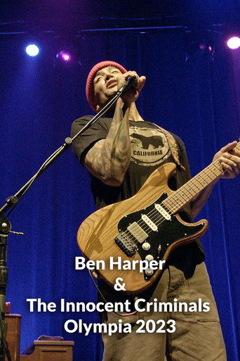 Ben Harper & The Innocent Criminals Olympia 2023 movie poster