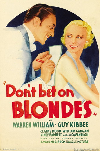 Don't Bet on Blondes movie poster