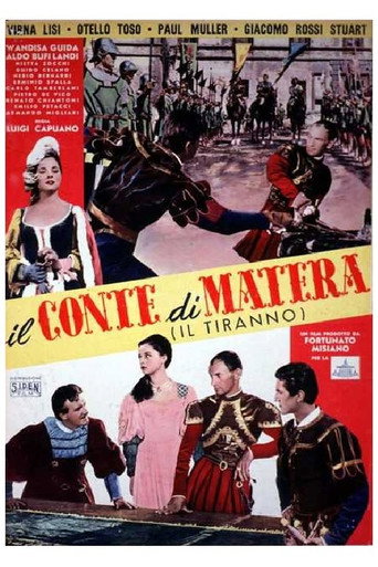 Il conte di Matera movie poster