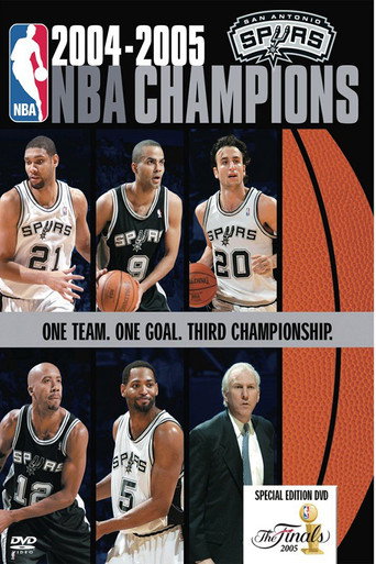 2005 San Antonio Spurs: Official NBA Finals Film movie poster