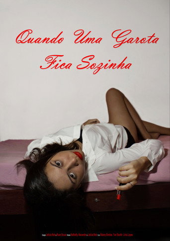 quando uma garota fica sozinha movie poster