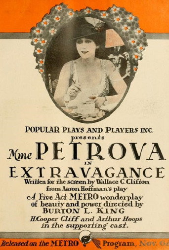 Extravagance movie poster