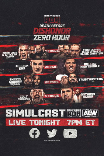 ROH: Death Before Dishonor 2022: Zero Hour movie poster
