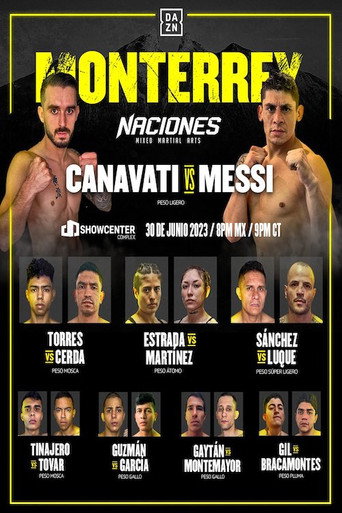 Naciones MMA 15: Monterrey movie poster