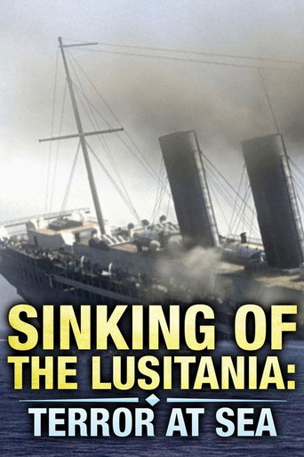 Sinking of the Lusitania: Terror at Sea movie poster