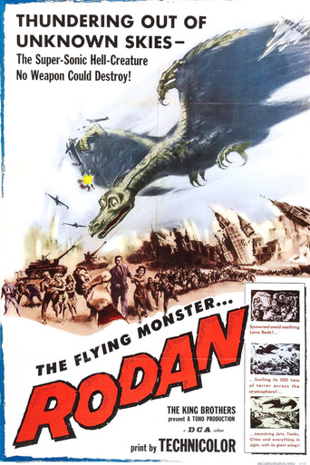 Rodan! The Flying Monster movie poster