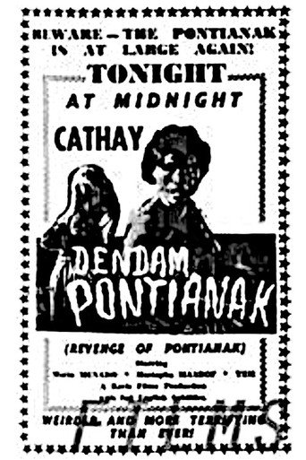 Dendam Pontianak movie poster