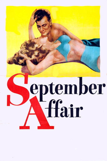 September Affair movie poster