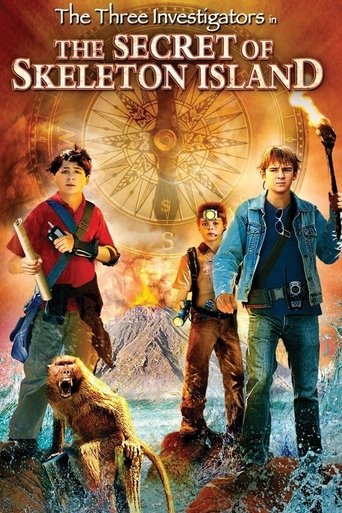 The Three Investigators in The Secret of Skeleton Island movie poster