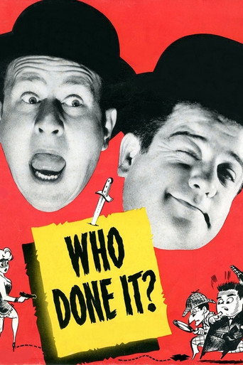 Who Done It? movie poster