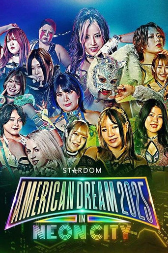 Stardom American Dream 2025 in Neon City movie poster