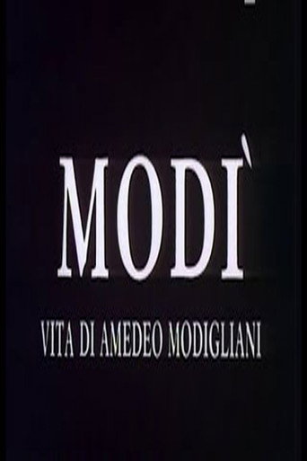 Modì movie poster