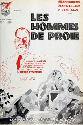 Les hommes de proie movie poster